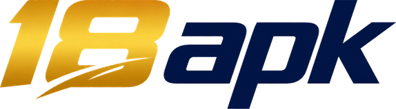 18 apk brand logo
